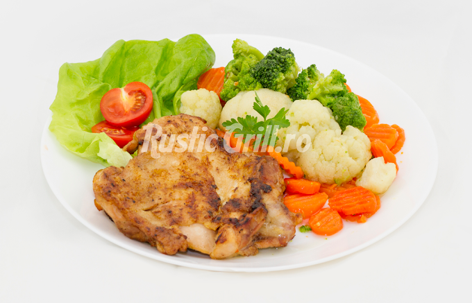 Pulpă de pui la grătar